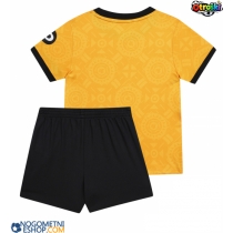 Otroški Nogometni dresi Wolves Domači 2025-26 Kratek Rokav (+ Kratke hlače)